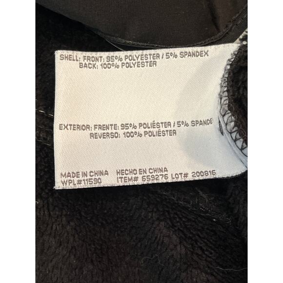 Weatherproof Women XL Black Fleece‎ Lined Hooded Jacket Full Zip Front - Picture 6 of 8